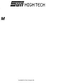 Voorbeeld pagina 1 van MCS-2000 Service Manual Part 1