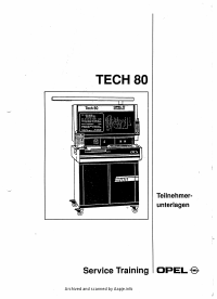 Voorbeeld pagina 1 van service-training-tech80-opel