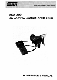 Voorbeeld pagina 1 van ASA-200 Operators Manual-2
