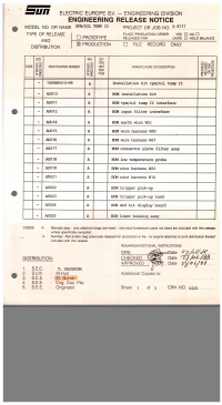 Voorbeeld pagina 1 van SGA-9000 Engineering Release Notes
