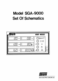 Voorbeeld pagina 1 van Schema SGA-9000 1 Front System Interconnect Diagram