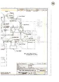 Voorbeeld pagina 1 van Schema SGA-9000 10 Gas Flow Diagram 4-gas