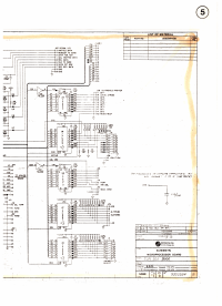 Voorbeeld pagina 1 van Schema SGA-9000 5 Digitaal Microprocessorboard