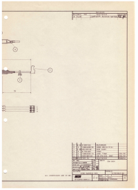 Voorbeeld pagina 1 van Schema SGA-9000 Wire Harness W22
