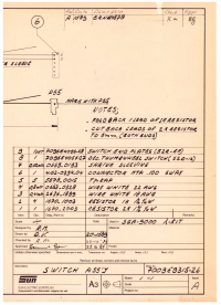Voorbeeld pagina 1 van Schema Switch Assy