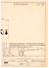 Voorbeeld pagina 1 van Schema-Sticker Lambda Oil temp