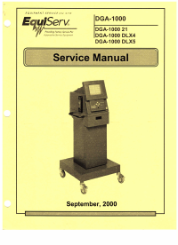 Voorbeeld pagina 1 van DGA-1000 Service Manual