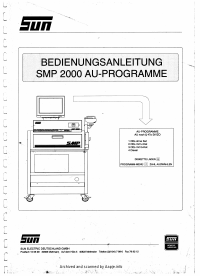 Voorbeeld pagina 1 van smp2manual-au-programma