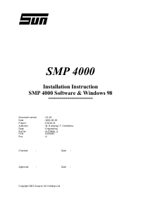 Voorbeeld pagina 1 van SMP4 Ins Soft&Win98 RevA