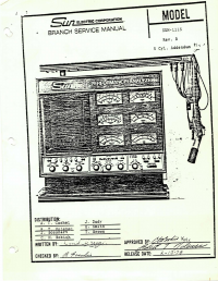 Voorbeeld pagina 1 van SUNS 1115 SERVICE manual_0001
