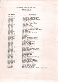 Voorbeeld pagina 1 van sun 1215 replacemantparts 1980