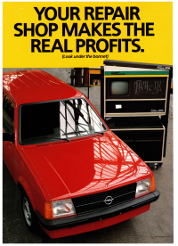 Voorbeeld pagina 1 van Brochure Opel Diagnosecomputer Sun2014 - Your Repair Shop Makes the Real Profits