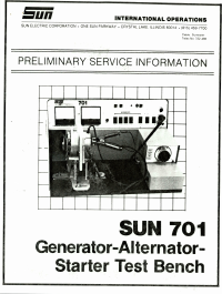 Voorbeeld pagina 1 van sun 701 servivce witout schematics