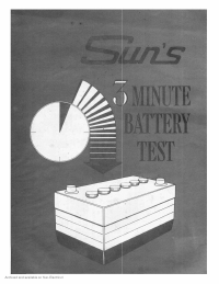 Voorbeeld pagina 1 van SUN 3 Min Bat Test