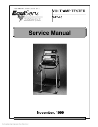 Voorbeeld pagina 1 van Sun vat 40 service manual