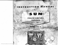 Voorbeeld pagina 1 van Sun VAT-6