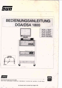 Voorbeeld pagina 1 van dga-dsa-1800 deutsch manual