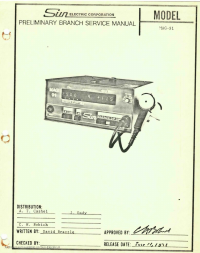 Voorbeeld pagina 1 van mag 91 service manual 1_0001